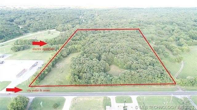 21 Acres of Mixed-Use Land for Sale in Locust Grove, Oklahoma