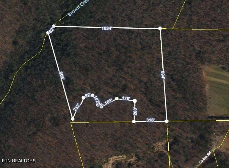 17.9 Acres of Land for Sale in Crossville, Tennessee