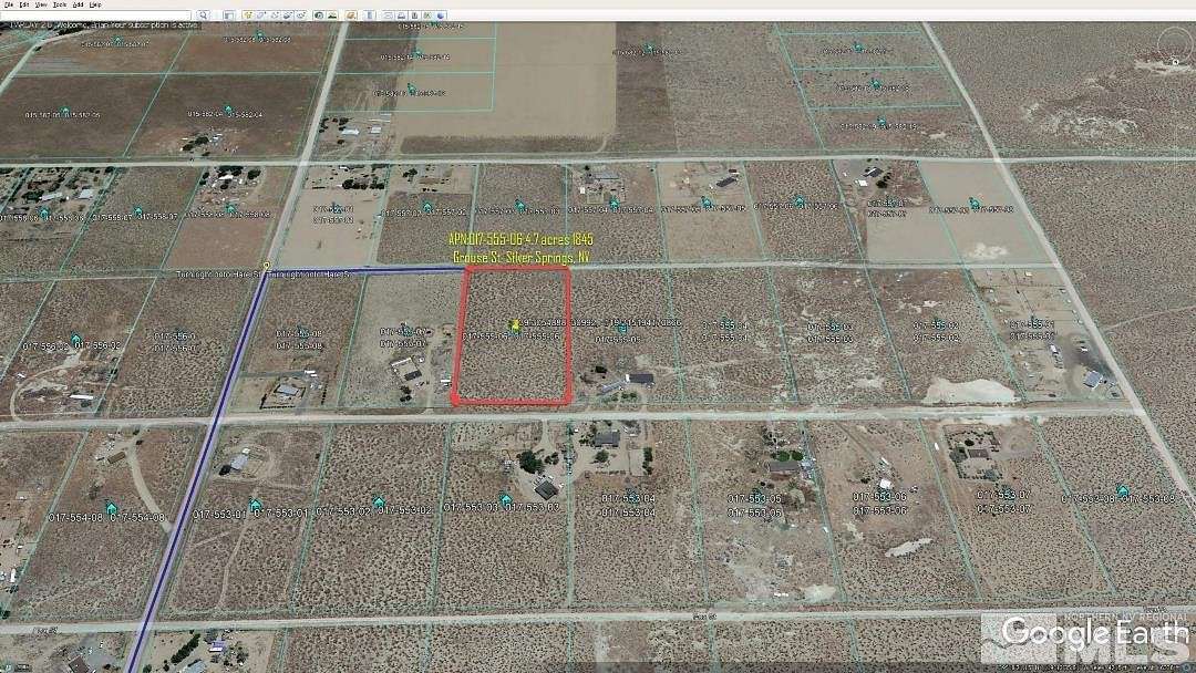 4.6 Acres of Residential Land for Sale in Silver Springs, Nevada
