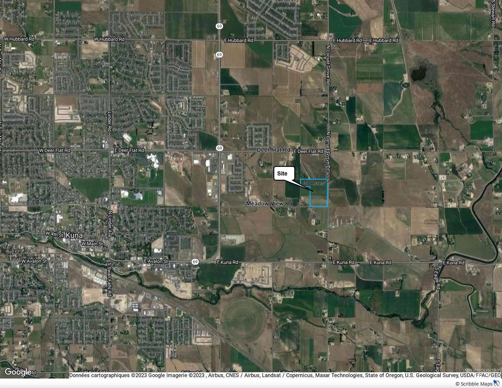 30 Acres of Land for Sale in Kuna, Idaho