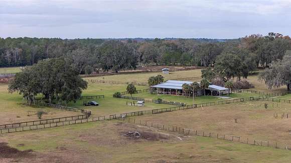 39.7 Acres of Agricultural Land with Home for Sale in Ocala, Florida