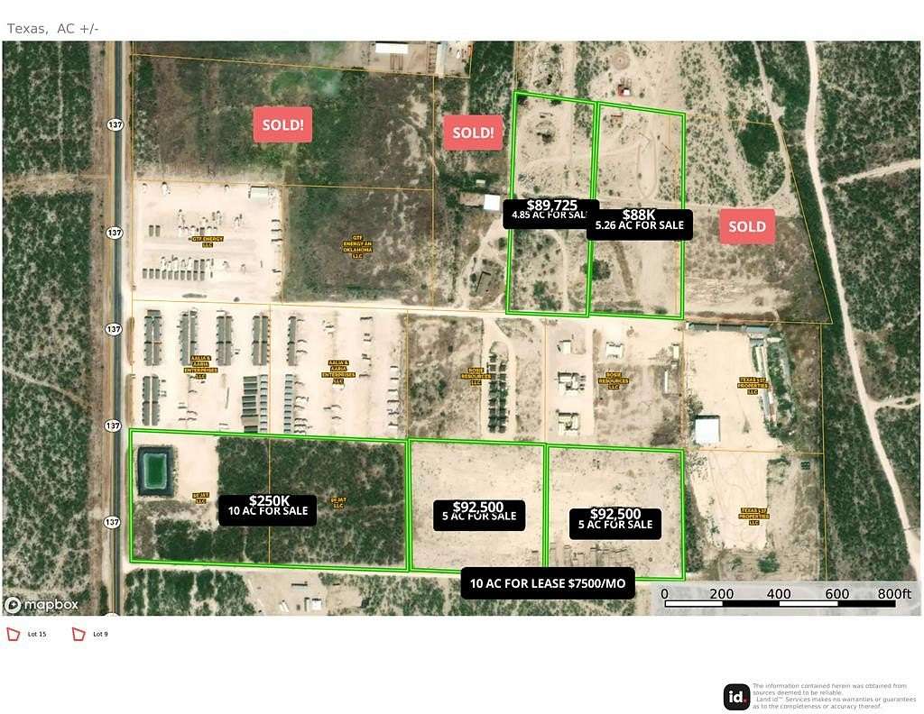 30.1 Acres of Land for Sale in Big Lake, Texas
