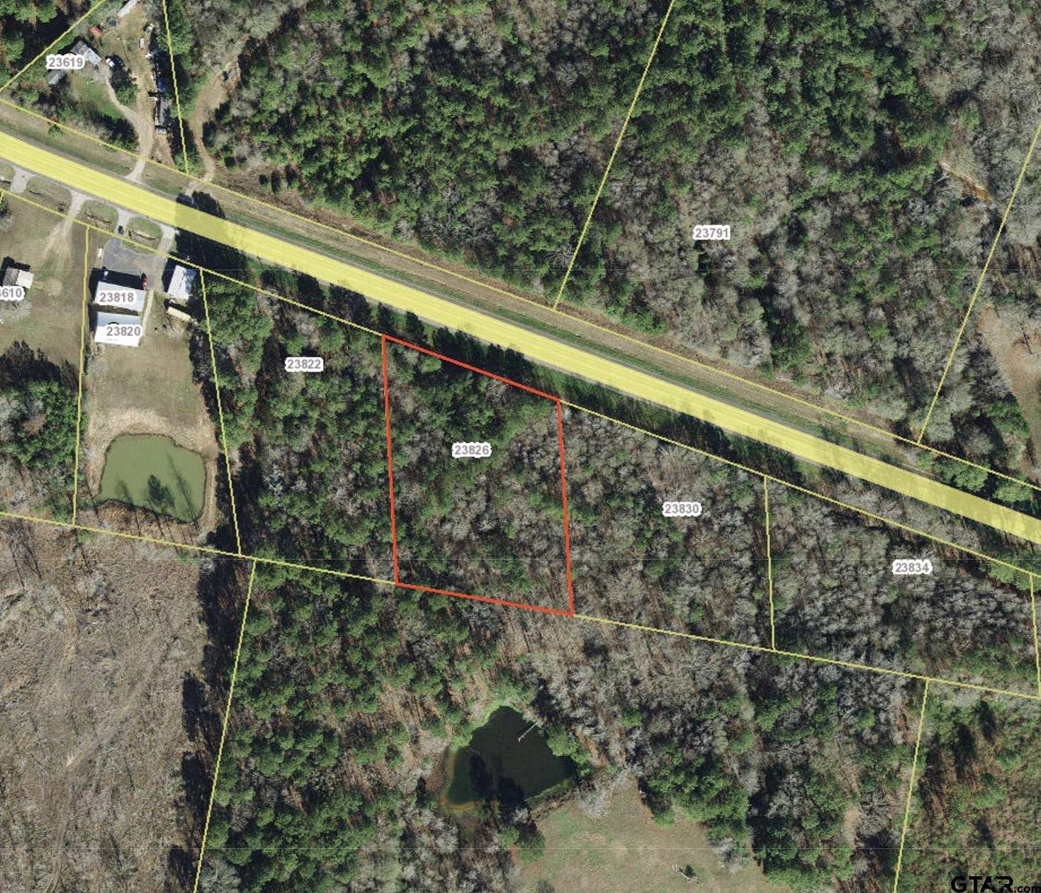 2.051 Acres of Residential Land for Sale in Troup, Texas