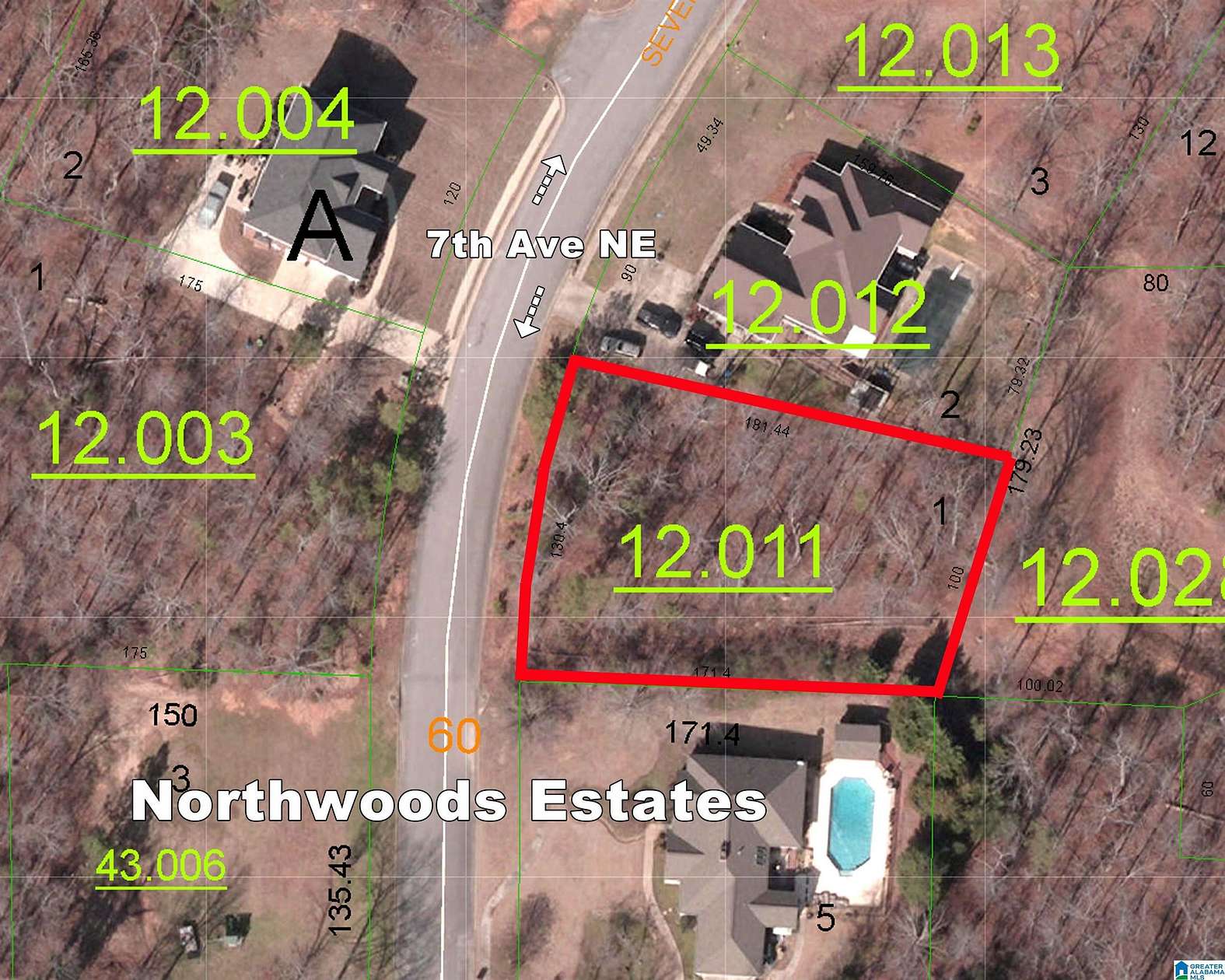 0.46 Acres of Land for Sale in Jacksonville, Alabama