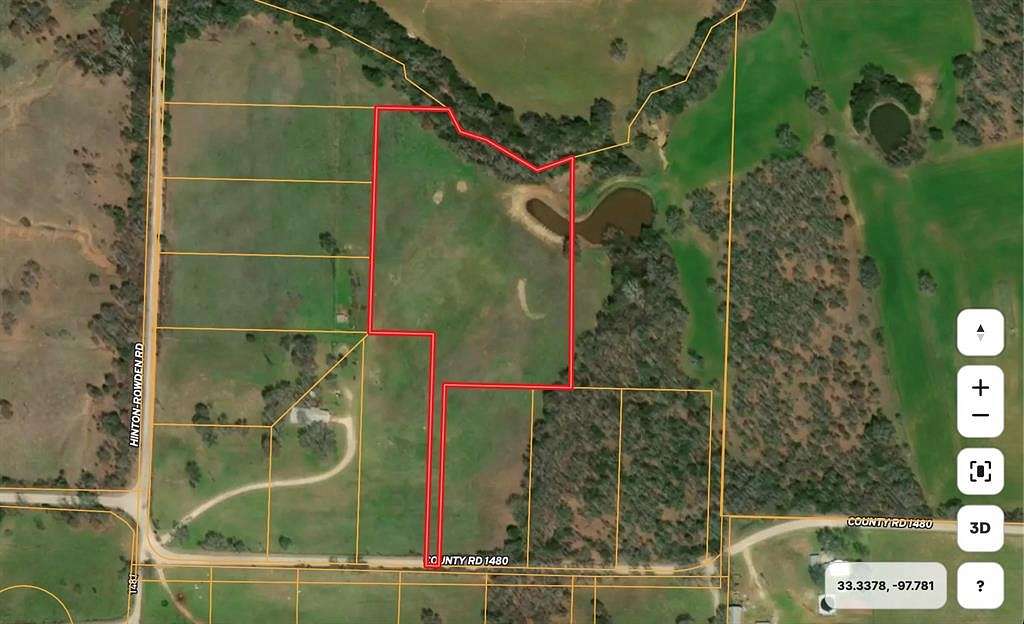 6.1 Acres of Residential Land for Sale in Chico, Texas