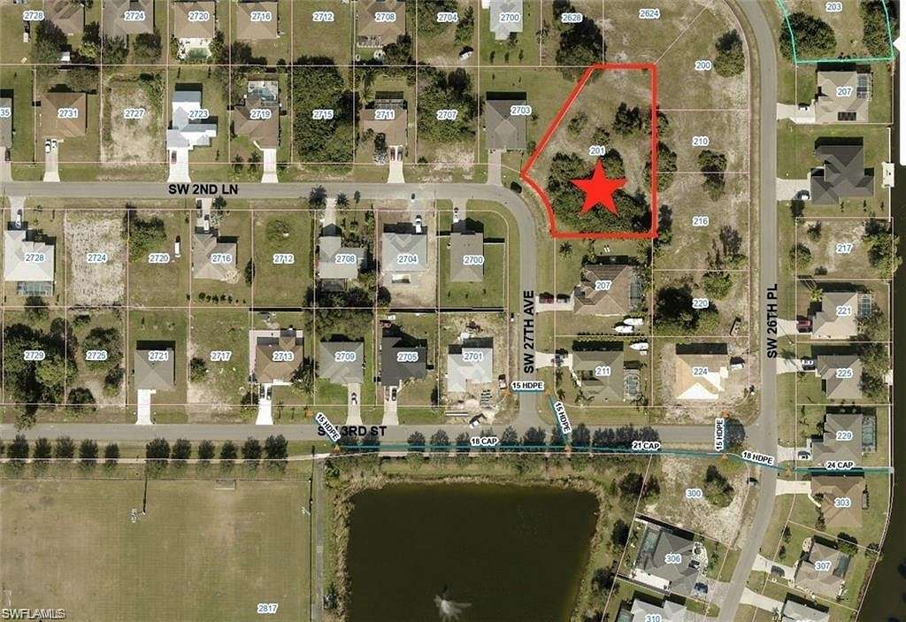 0.617 Acres of Residential Land for Sale in Cape Coral, Florida
