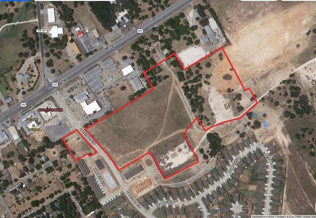 21 Acres of Commercial Land for Sale in Granbury, Texas