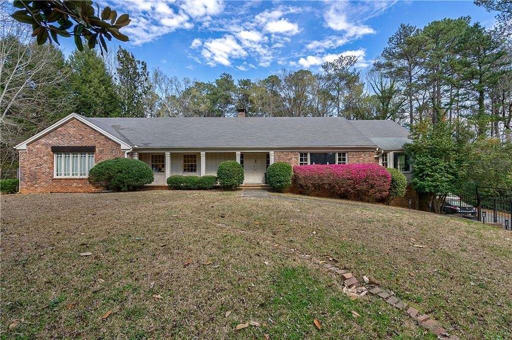 2.1 Acres of Residential Land with Home for Sale in Sandy Springs, Georgia