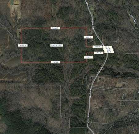 80 Acres of Land for Sale in Ball Ground, Georgia