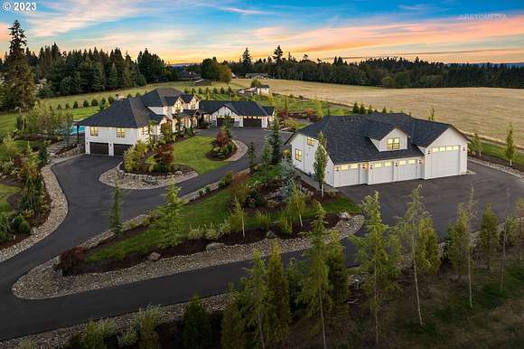 9.1 Acres of Residential Land with Home for Sale in Ridgefield, Washington