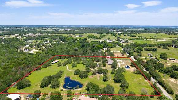 12 Acres of Land with Home for Sale in Azle, Texas