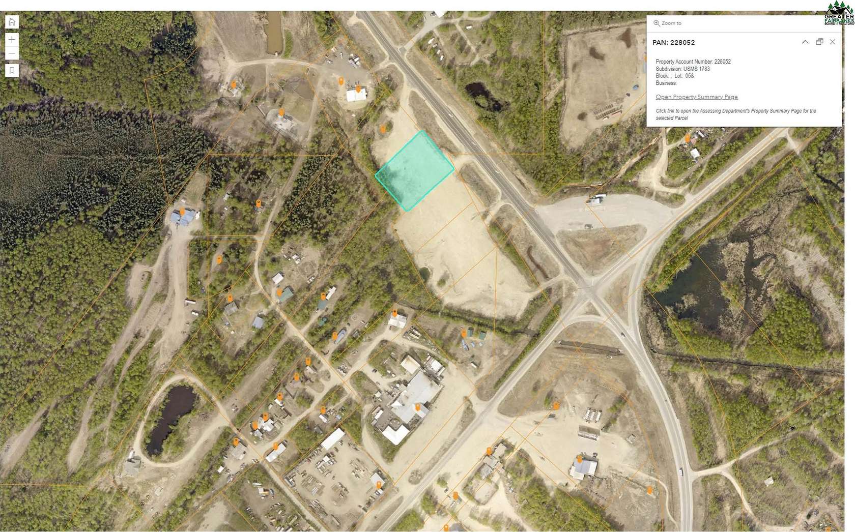 1.1 Acres of Commercial Land for Sale in Fairbanks, Alaska