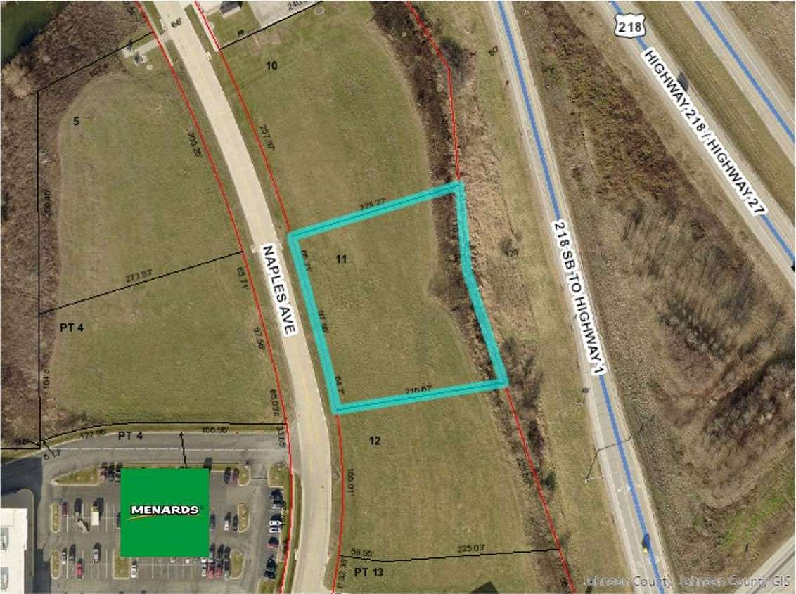 1.2 Acres of Commercial Land for Sale in Iowa City, Iowa
