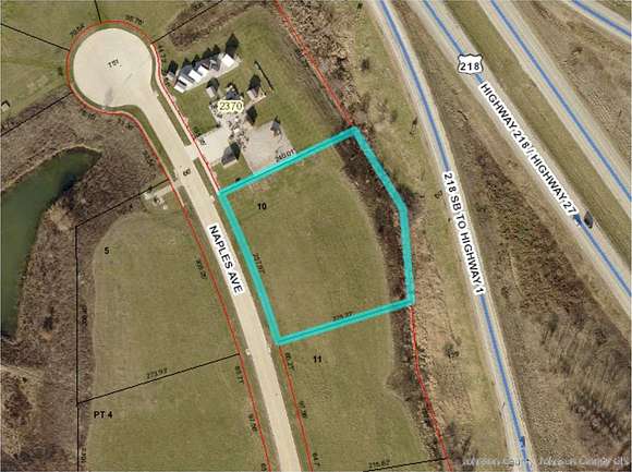 1.6 Acres of Commercial Land for Sale in Iowa City, Iowa