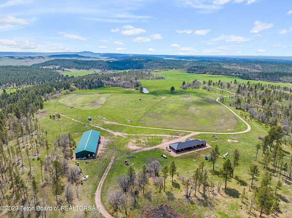 2,238 Acres of Land with Home for Sale in Sundance, Wyoming