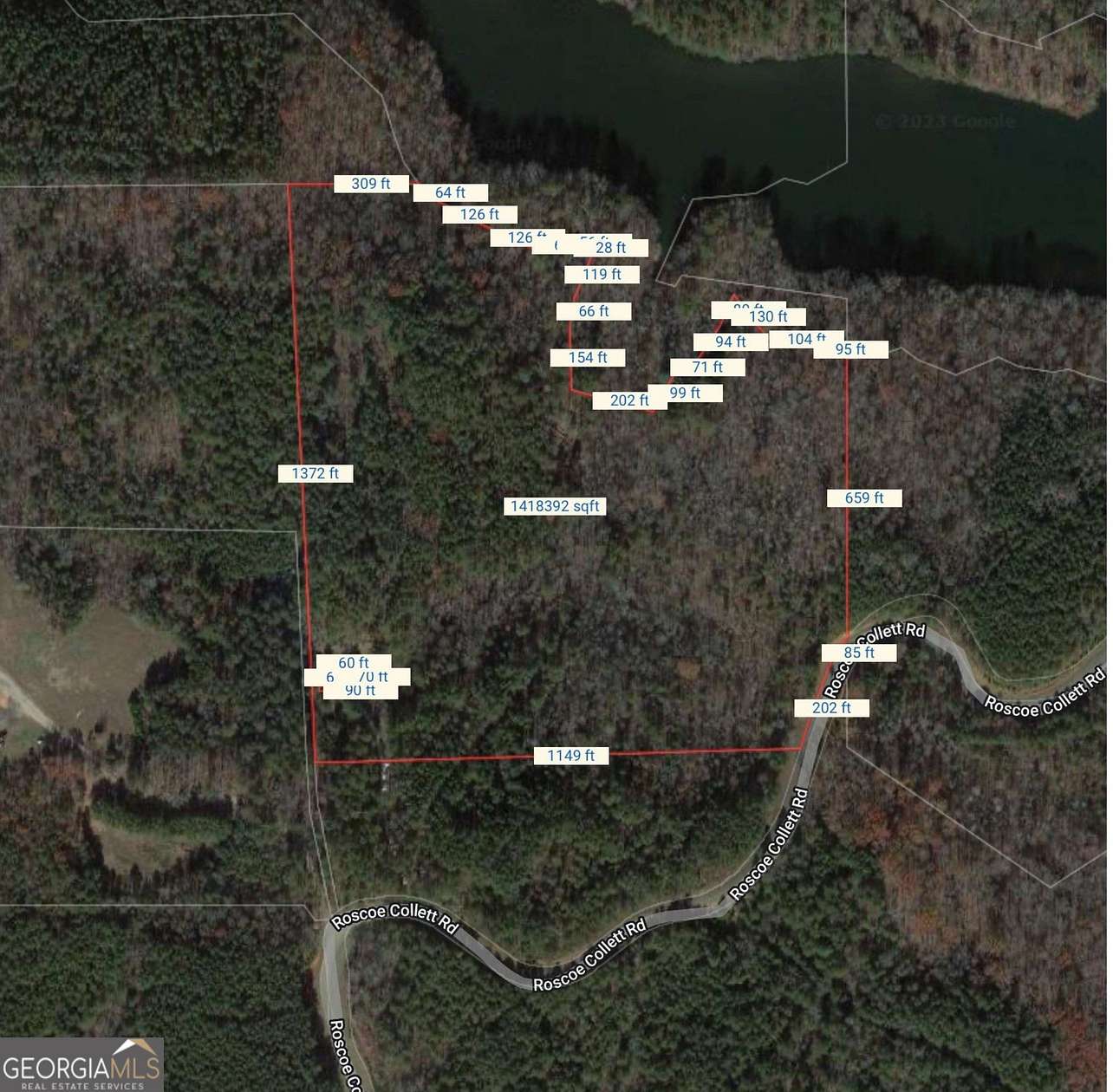 43.22 Acres of Land for Sale in Dawsonville, Georgia