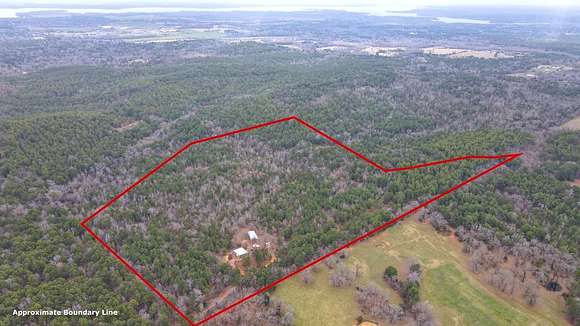 52.5 Acres of Land with Home for Sale in Brownsboro, Texas