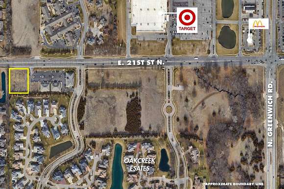 0.93 Acres of Commercial Land for Sale in Wichita, Kansas
