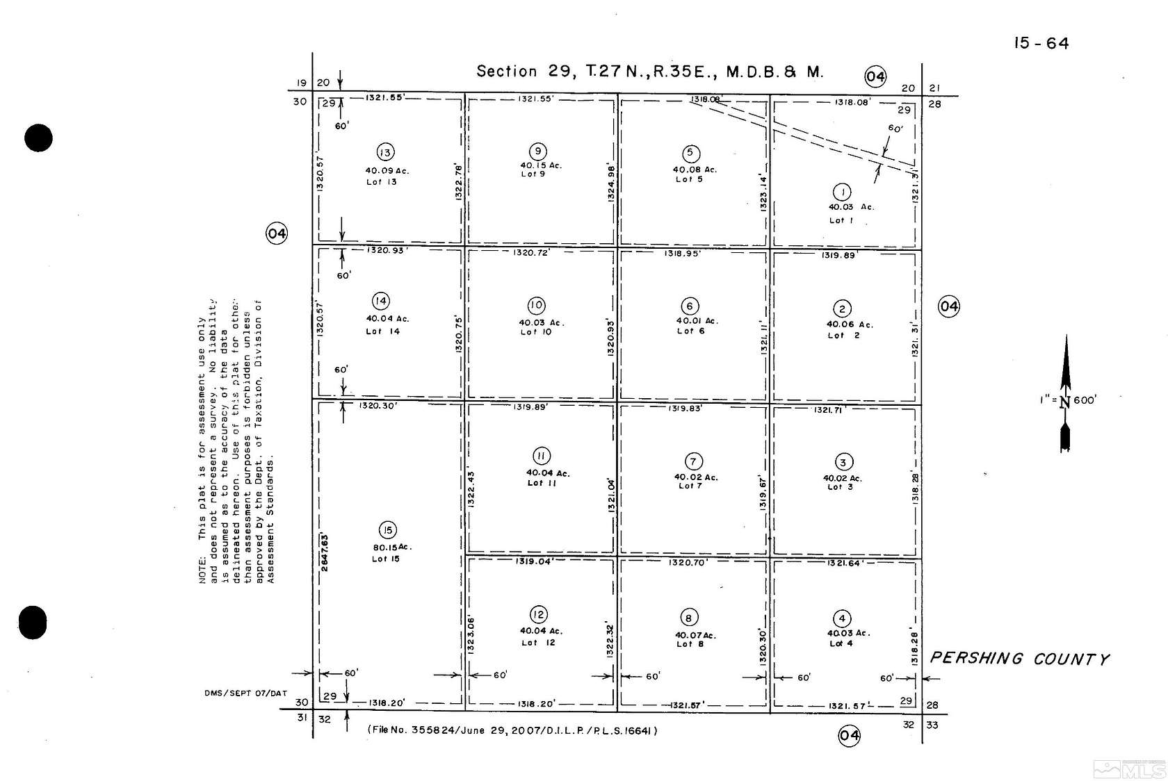 40 Acres of Land for Sale in Lovelock, Nevada