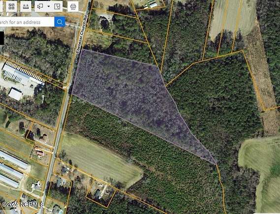 13.1 Acres of Recreational Land for Sale in Goldsboro, North Carolina