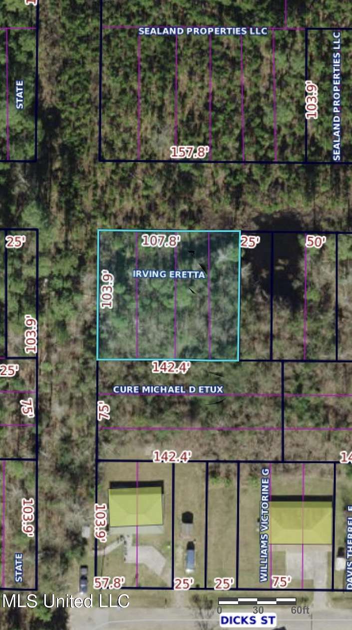 0.25 Acres of Land for Sale in Waveland, Mississippi