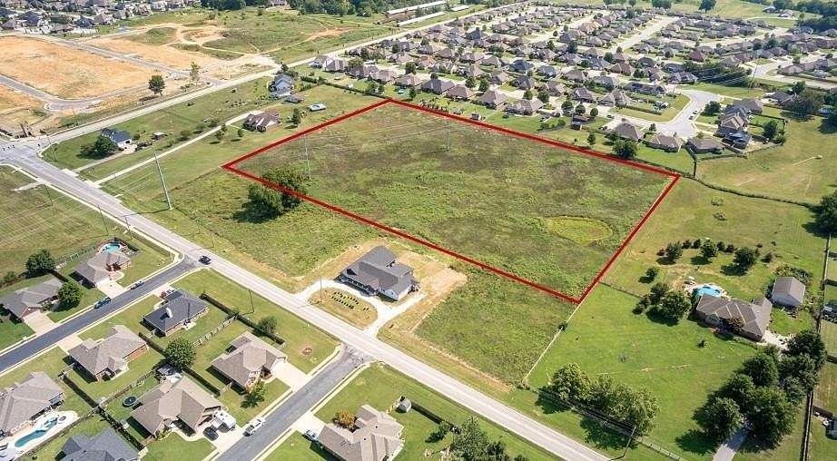 6.3 Acres of Commercial Land for Sale in Centerton, Arkansas