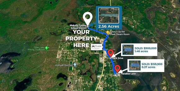 2.6 Acres of Land for Sale in Panacea, Florida
