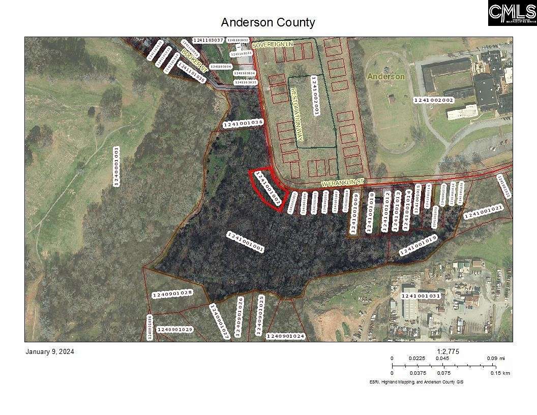 0.56 Acres of Residential Land for Sale in Anderson, South Carolina