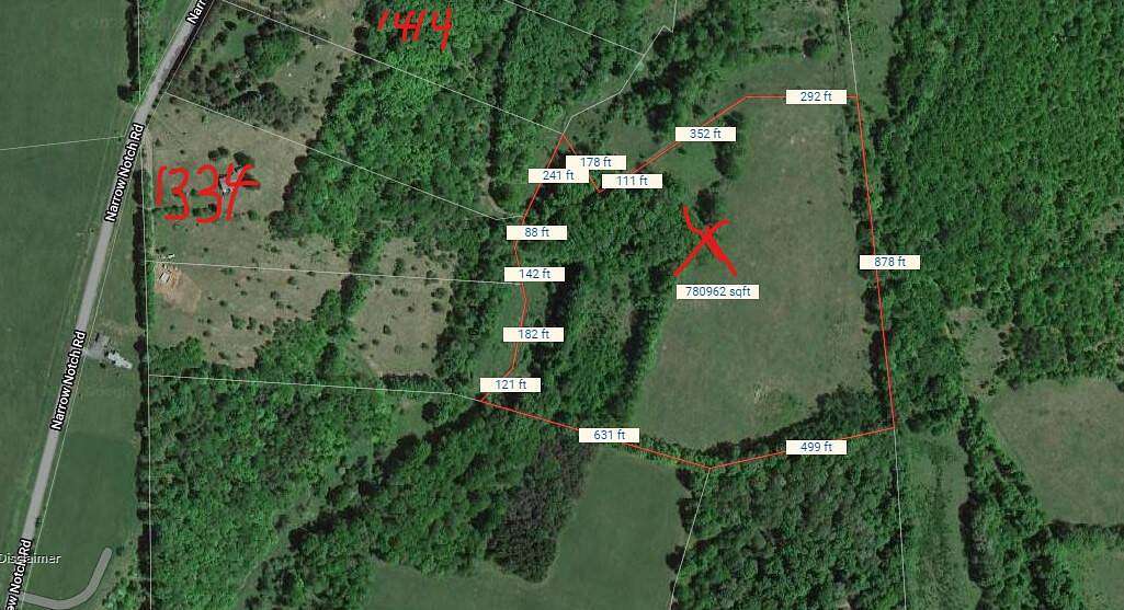 17.9 Acres of Recreational Land for Sale in Stamford Town, New York