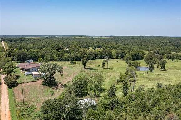 20 Acres of Land with Home for Sale in Boswell, Oklahoma