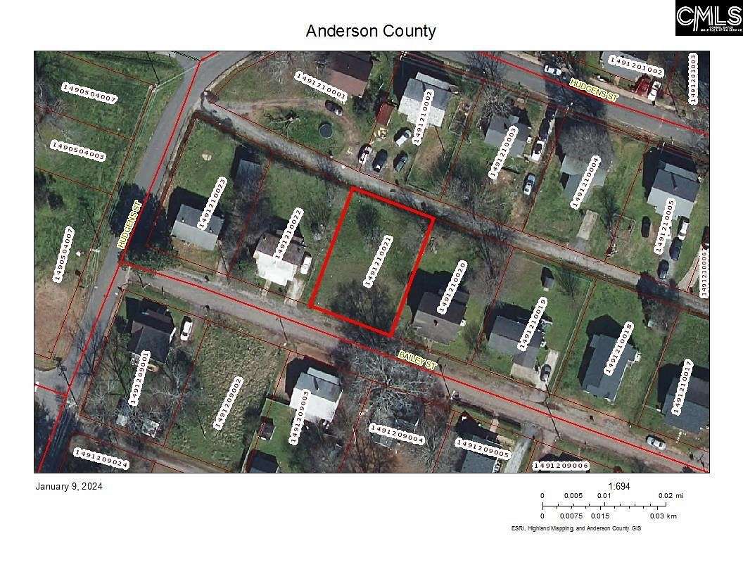 0.18 Acres of Residential Land for Sale in Anderson, South Carolina