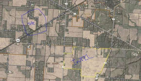 45.9 Acres of Land for Sale in Johnstown, Ohio