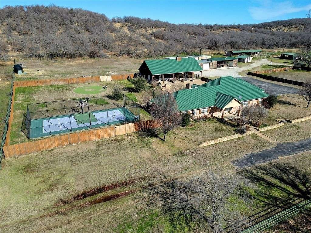 12.2 Acres of Land with Home for Sale in Jacksboro, Texas