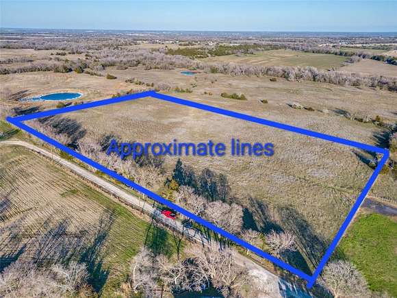 10.2 Acres of Land for Sale in Celeste, Texas