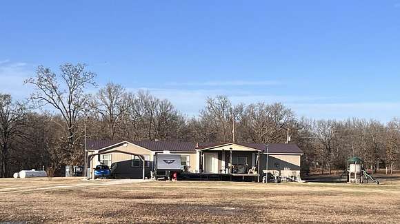10 Acres of Land with Home for Sale in Eucha, Oklahoma