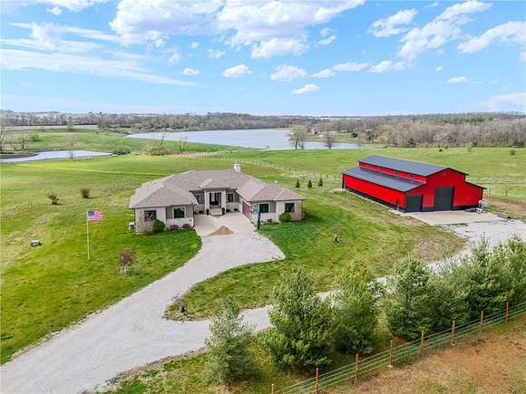 19.1 Acres of Land with Home for Sale in Cumming, Iowa