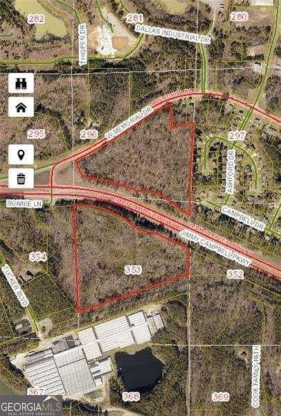 30.5 Acres of Mixed-Use Land for Sale in Dallas, Georgia