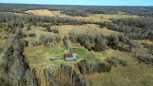 124 Acres of Land with Home for Sale in Oxford, Arkansas