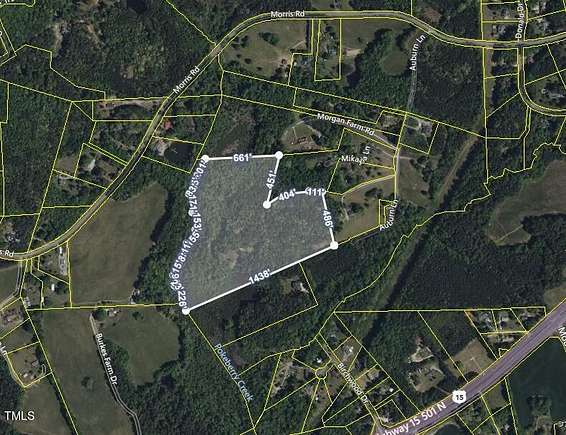 27.9 Acres of Land for Sale in Pittsboro, North Carolina