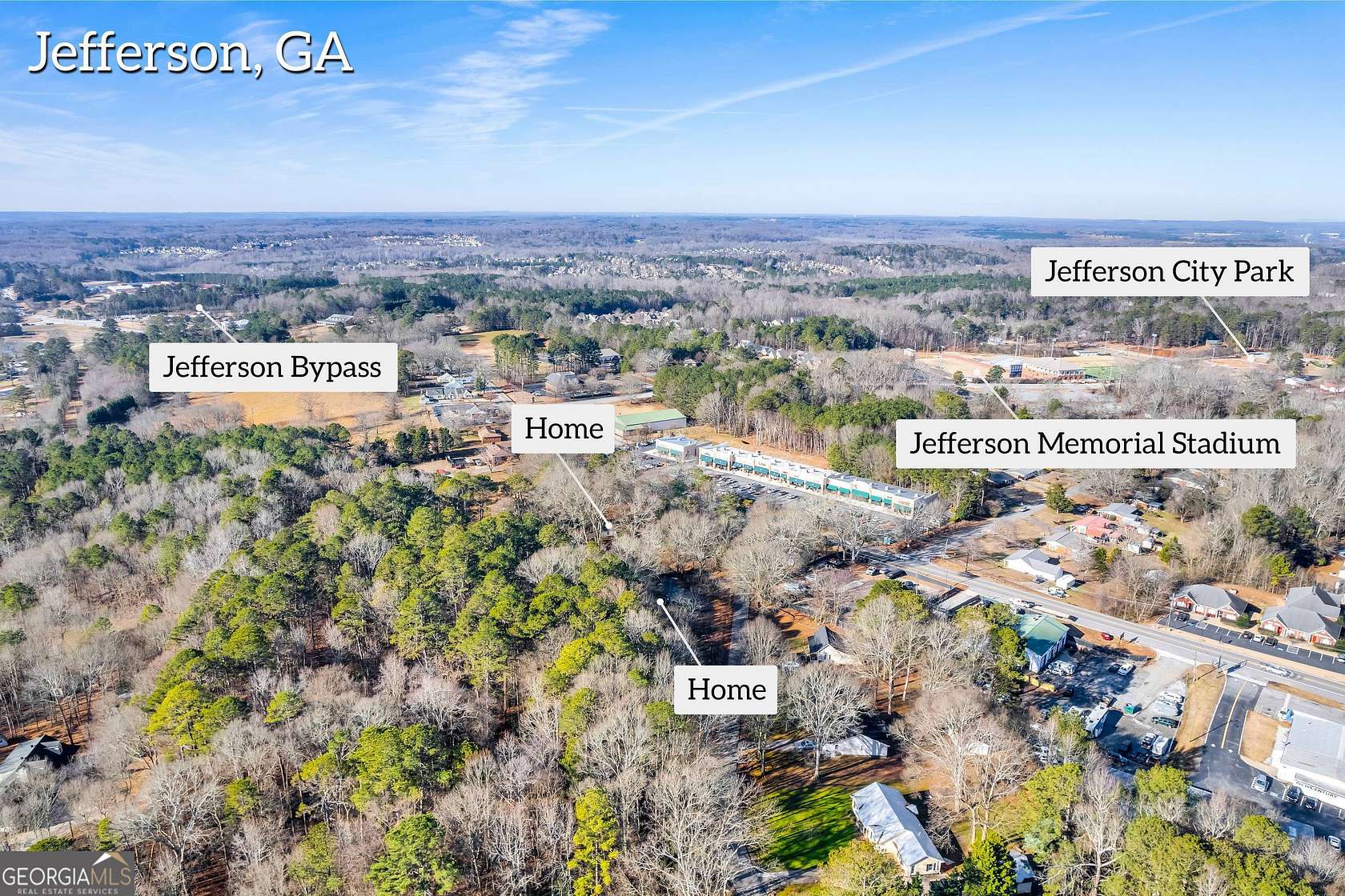 2.3 Acres of Commercial Land for Sale in Jefferson, Georgia