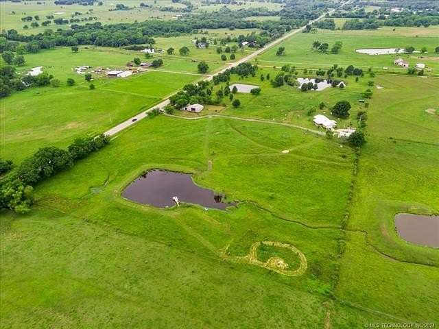 19.97 Acres of Land with Home for Sale in Oktaha, Oklahoma