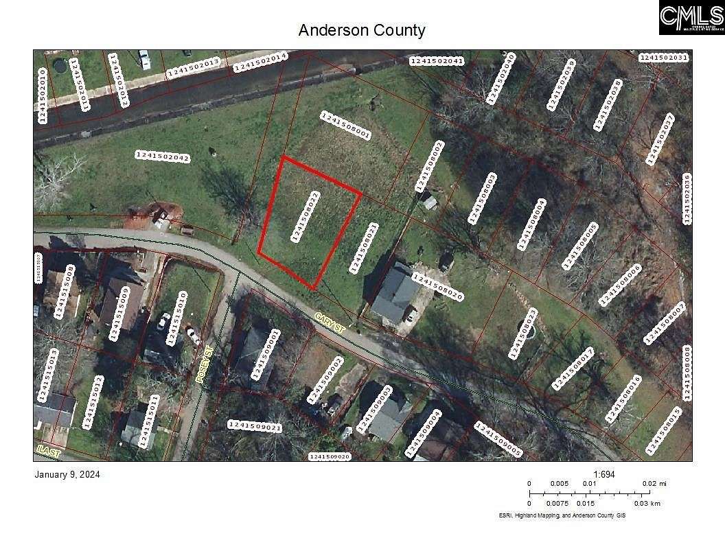 0.32 Acres of Residential Land for Sale in Anderson, South Carolina