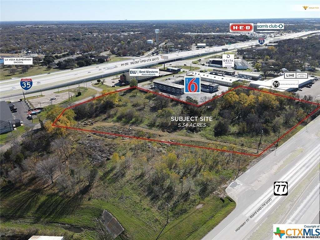 5.34 Acres of Land for Sale in Waco, Texas