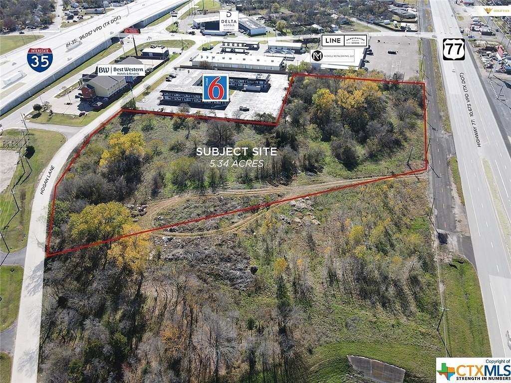 5.34 Acres of Commercial Land for Sale in Bellmead, Texas