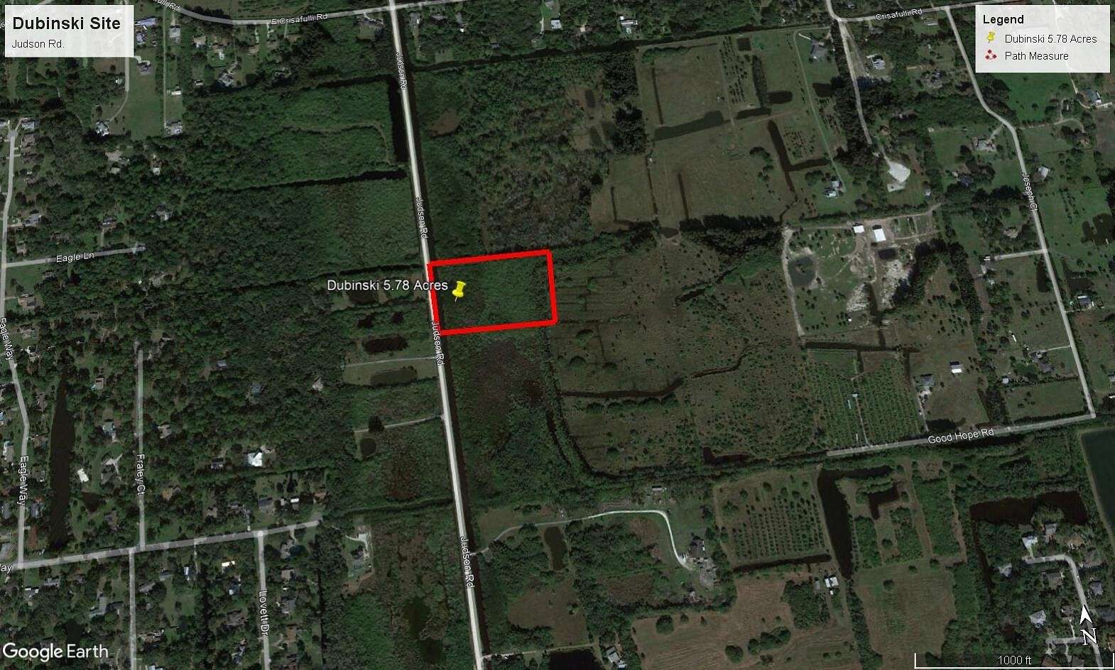 5.8 Acres of Residential Land for Sale in Merritt Island, Florida