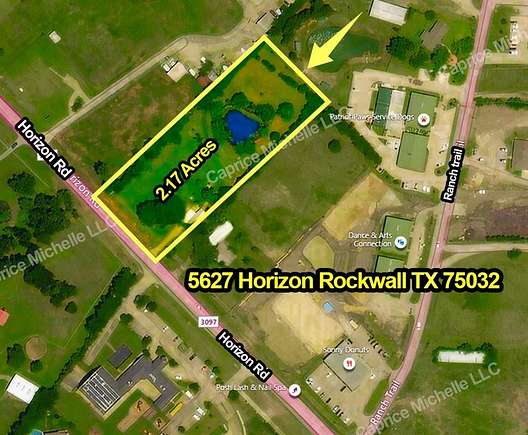 2.2 Acres of Improved Commercial Land for Sale in Rockwall, Texas