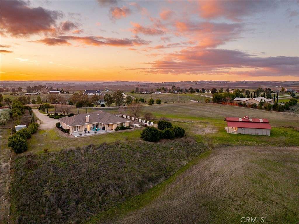 11.7 Acres of Land with Home for Sale in Paso Robles, California