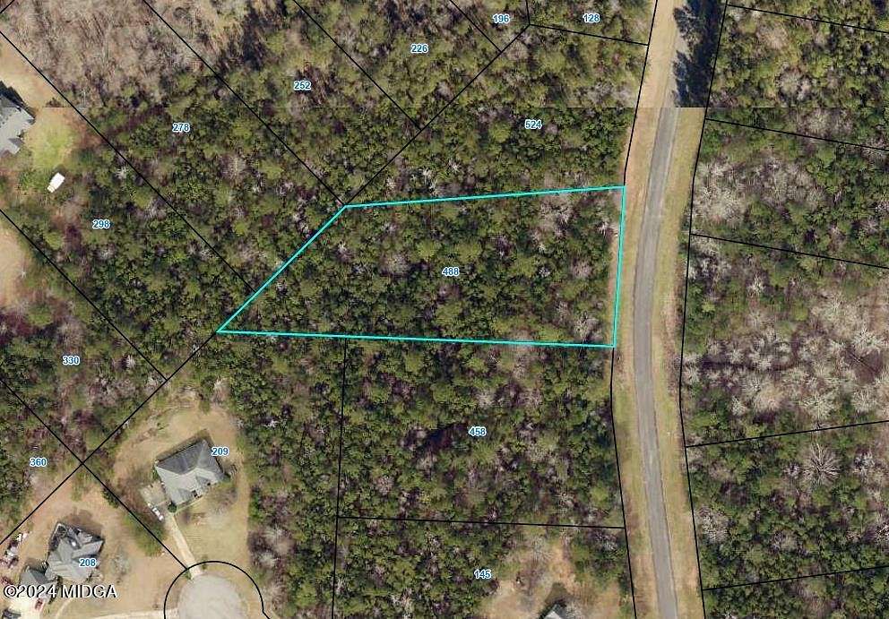 1.3 Acres of Residential Land for Sale in Milledgeville, Georgia