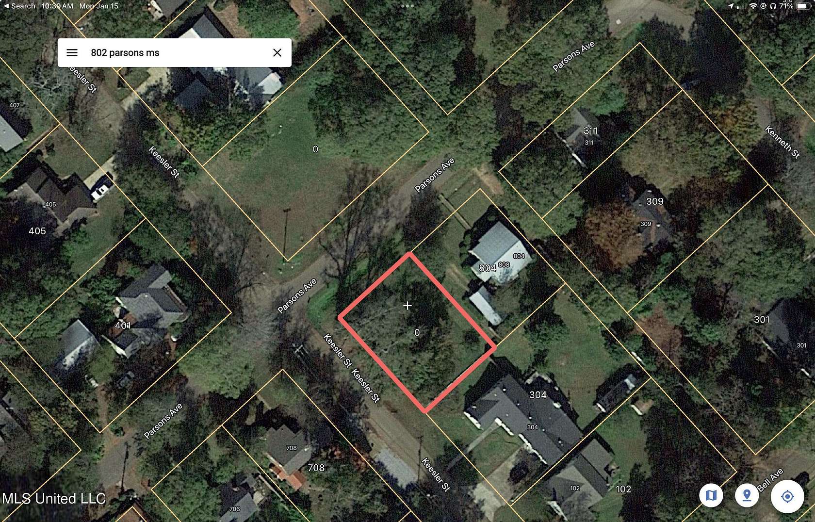 0.17 Acres of Residential Land for Sale in Greenwood, Mississippi