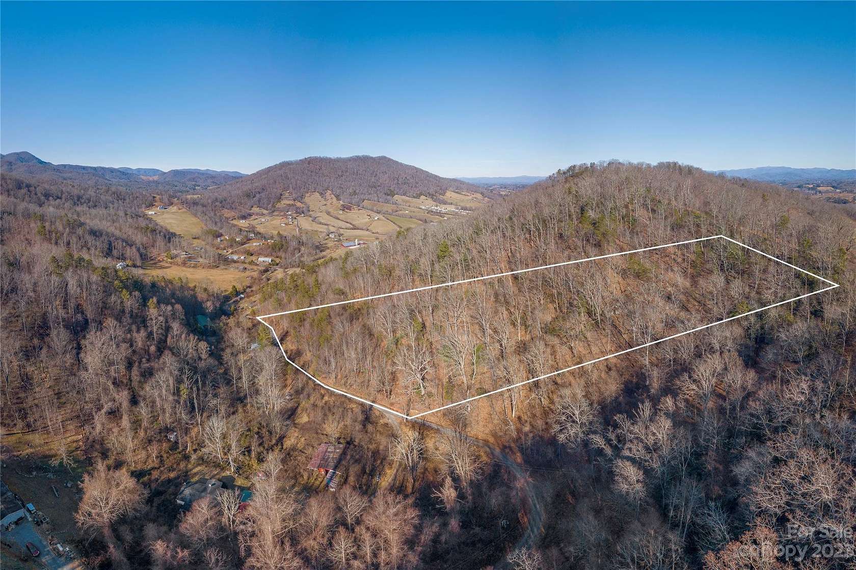 6.5 Acres of Land for Sale in Leicester, North Carolina